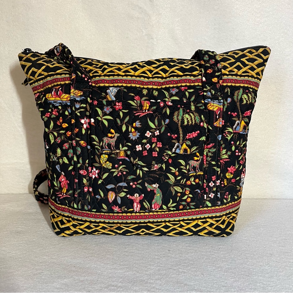 Vera Bradley Vintage Villager Shoulder Bag (Ming)